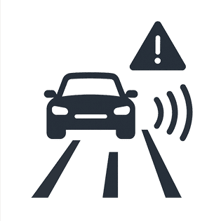 هشدار خروج از خط